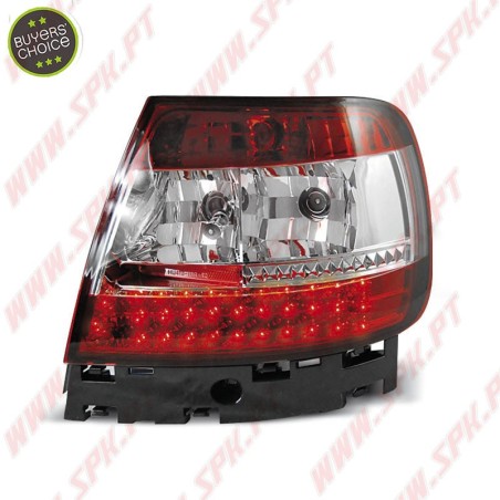 Farolins LED Red+Clear - Audi A4 B5 Sedan (1994-2000)