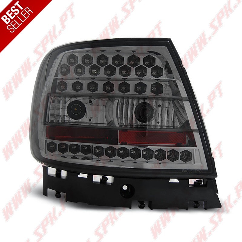 Farolins LED Smoke+Chrome - Audi A4 B5 Sedan (1994-2000)