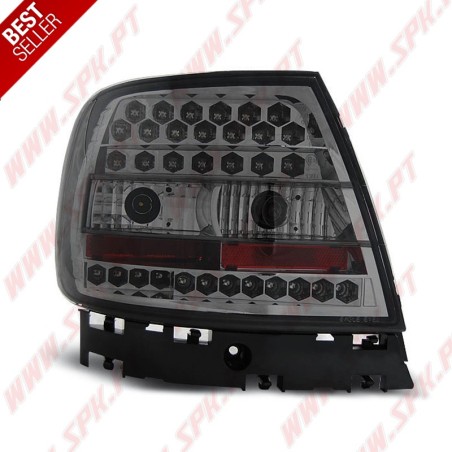 Farolins LED Smoke+Chrome - Audi A4 B5 Sedan (1994-2000)