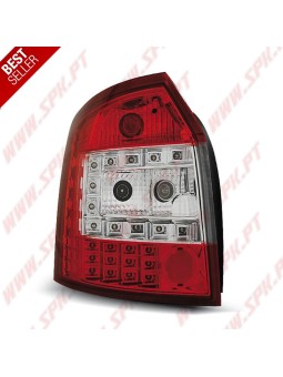 Farolins LED Red+Clear - Audi A4 B6 Avant (2000-2004)