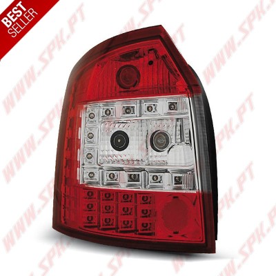 Farolins LED Red+Clear - Audi A4 B6 Avant (2000-2004)