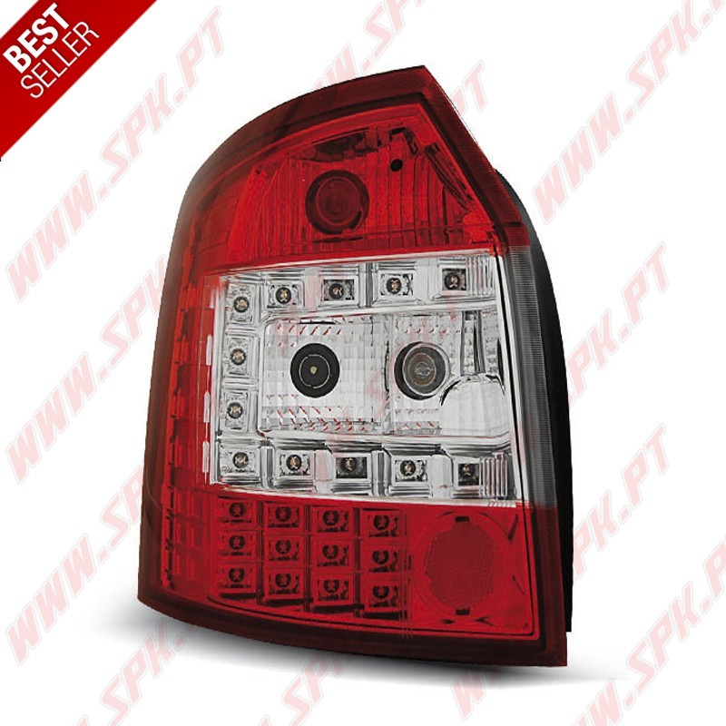 Farolins LED Red+Clear - Audi A4 B6 Avant (2000-2004) Farolins LED Red+Clear - Audi A4 B6 Avant (2000-2004)