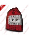 Farolins LED Red+Clear - Audi A4 B6 Avant (2000-2004) Farolins LED Red+Clear - Audi A4 B6 Avant (2000-2004)