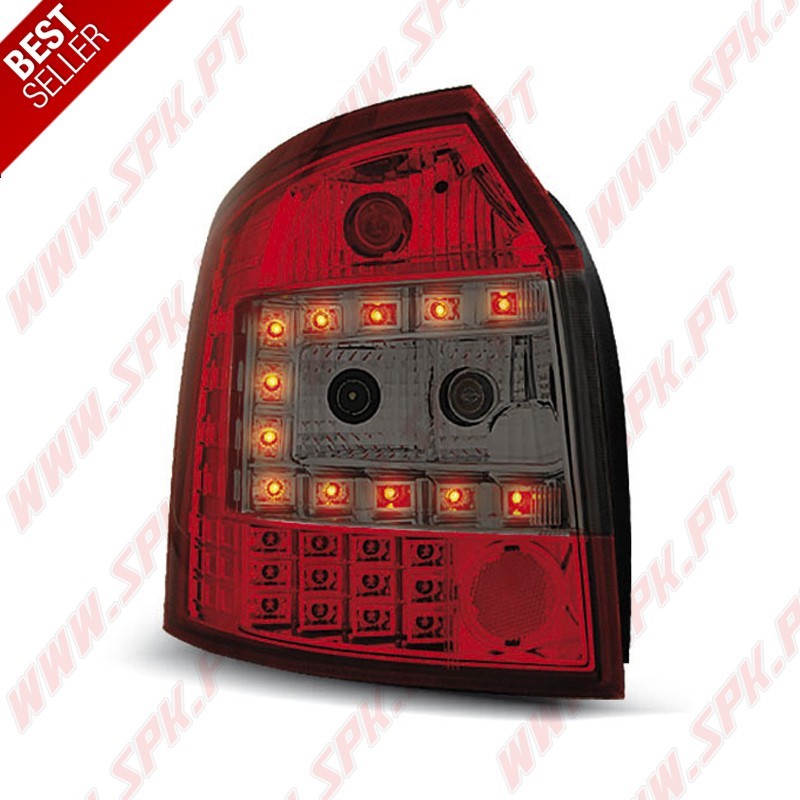 Farolins LED Red+Smoke - Audi A4 B6 Avant (2000-2004)