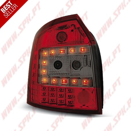Farolins LED Red+Smoke - Audi A4 B6 Avant (2000-2004)