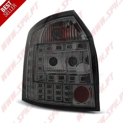 Farolins LED Chrome+Smoke - Audi A4 B6 Avant (2000-2004)