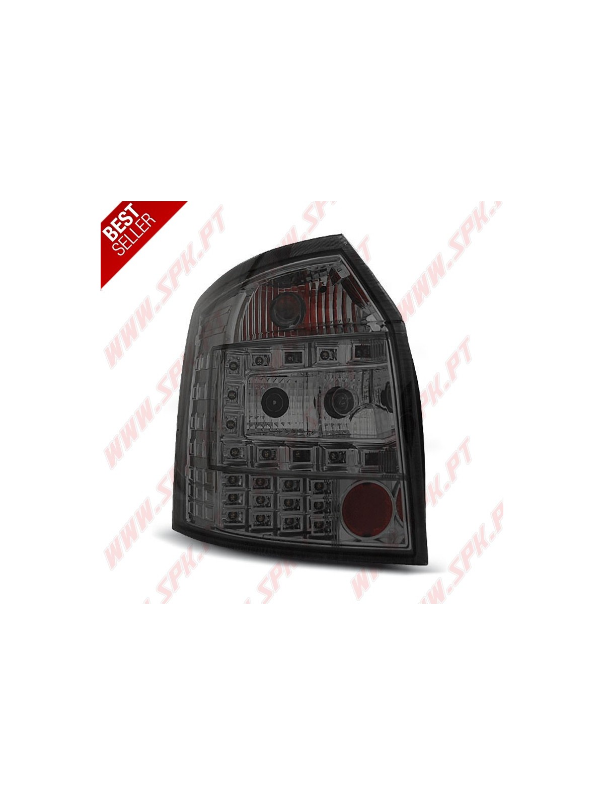 Farolins LED Chrome+Smoke - Audi A4 B6 Avant (2000-2004)