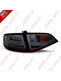 Farolins LED-BAR Chrome+Smoke - Audi A4 B8 Sedan (2008-2011)