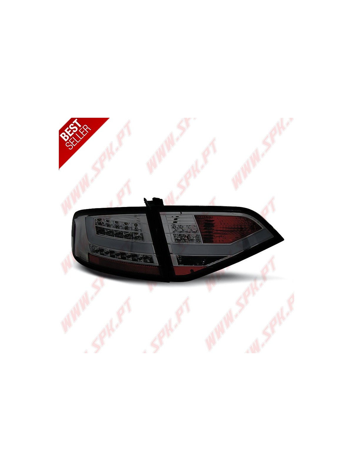 Farolins LED-BAR Chrome+Smoke - Audi A4 B8 Sedan (2008-2011)