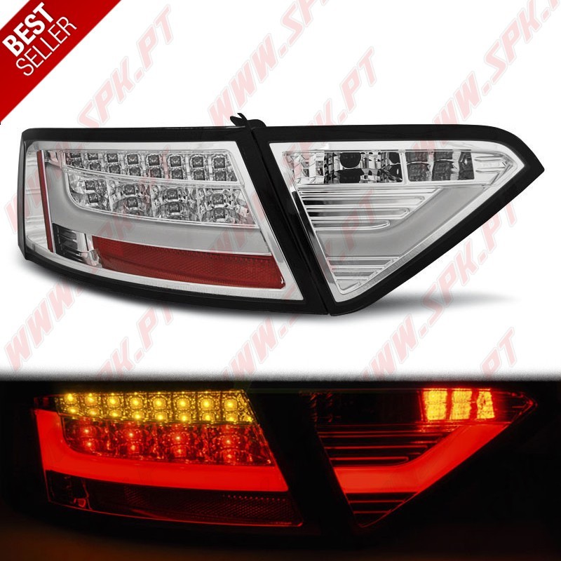 Farolins LED-BAR Black - Audi A5 8T Coupe / Sportback / Cabrio (2007-2011) Farolins LED-BAR Black - Audi A5 8T Coupe / Sportback / Cabrio (2007-2011)