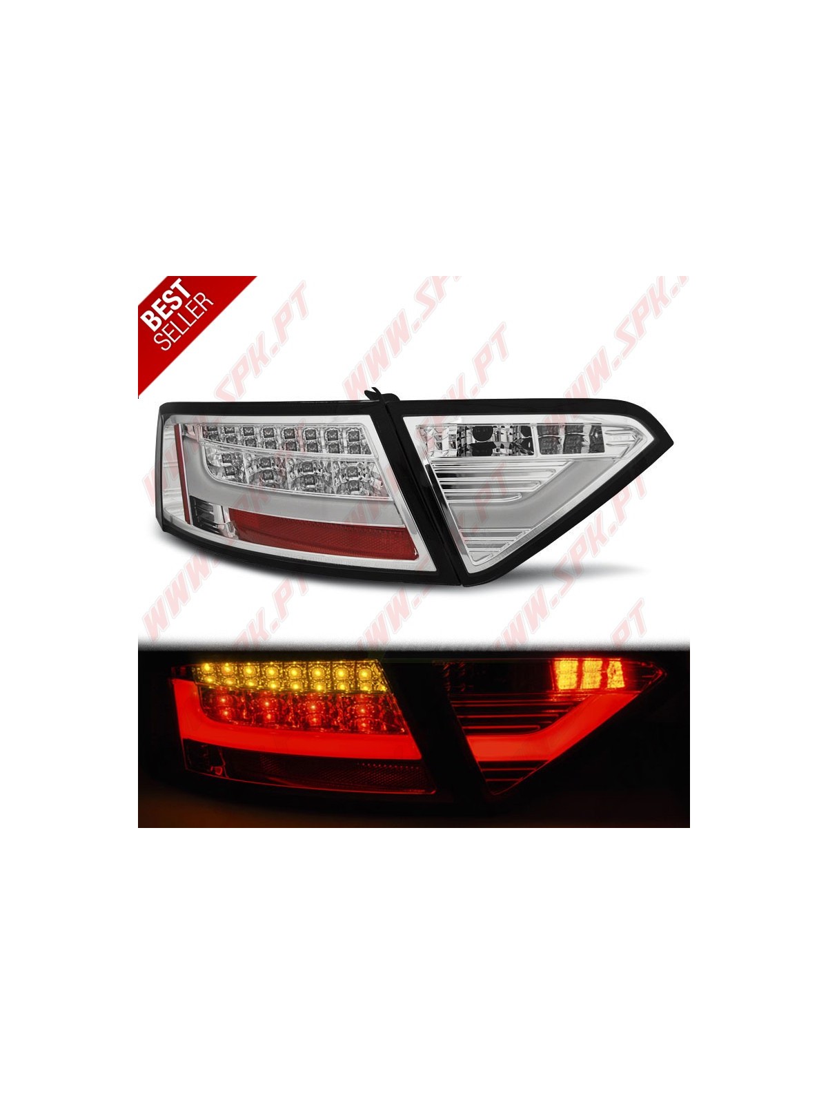 Farolins LED-BAR Black - Audi A5 8T Coupe / Sportback / Cabrio (2007-2011) Farolins LED-BAR Black - Audi A5 8T Coupe / Sportback / Cabrio (2007-2011)