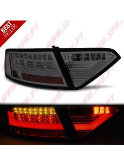 Farolins LED-BAR Smoke+Chrome - Audi A5 8T Coupe / Sportback / Cabrio (2007-2011)