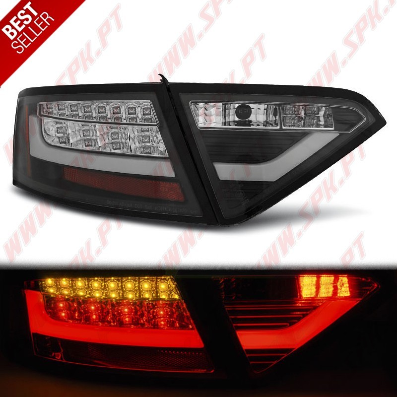 Farolins LED-BAR Black - Audi A5 8T Coupe / Sportback / Cabrio (2007-2011) Farolins LED-BAR Black - Audi A5 8T Coupe / Sportback / Cabrio (2007-2011)