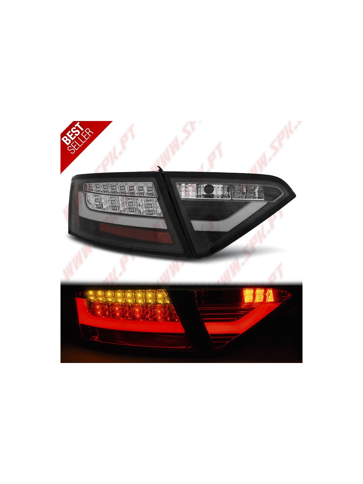 Farolins LED-BAR Black - Audi A5 8T Coupe / Sportback / Cabrio (2007-2011) Farolins LED-BAR Black - Audi A5 8T Coupe / Sportback / Cabrio (2007-2011)