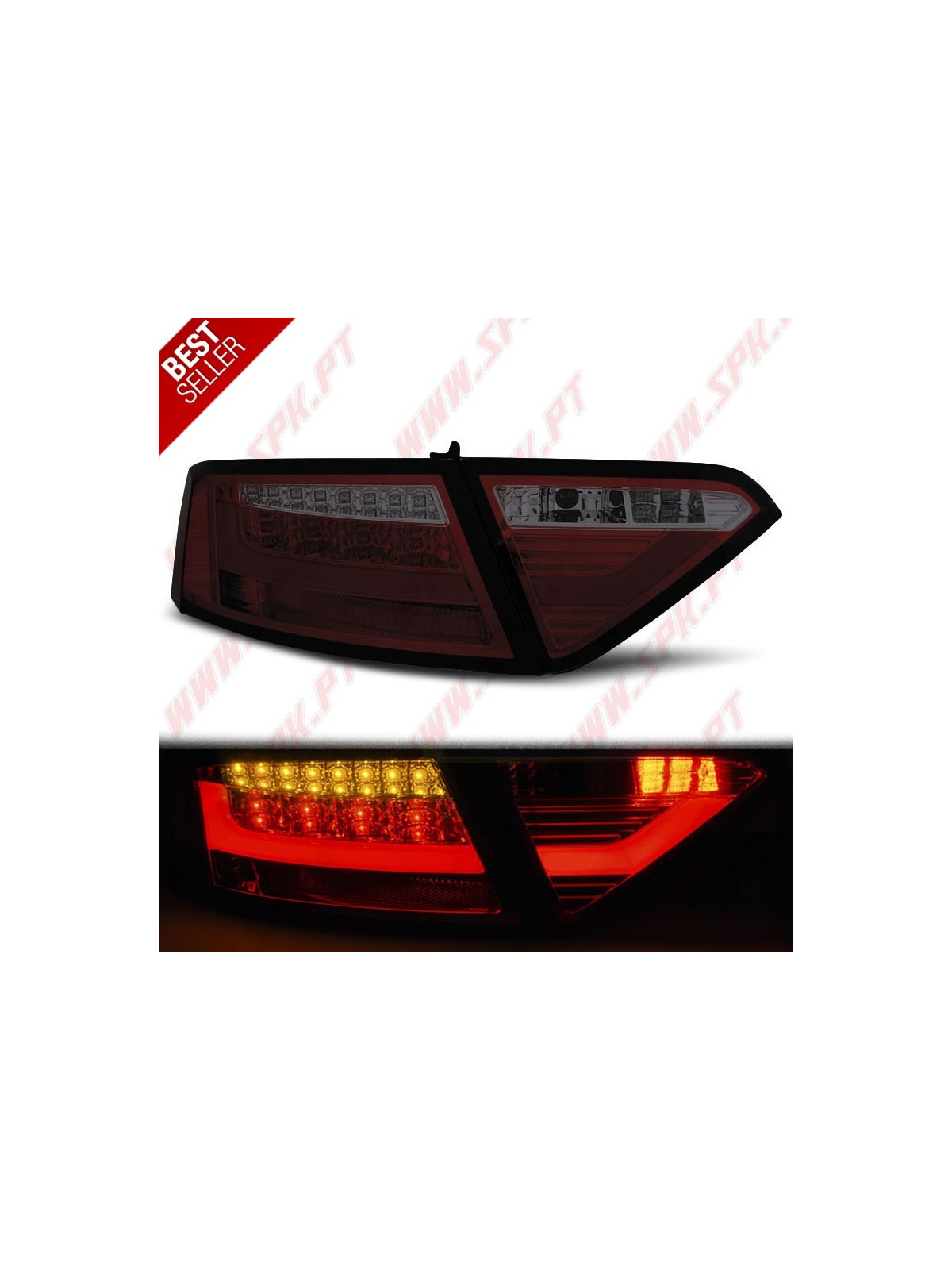 Farolins LED-BAR Smoke+Red - Audi A5 8T Coupe / Sportback / Cabrio (2007-2011) Farolins LED-BAR Smoke+Red - Audi A5 8T Coupe / Sportback / Cabrio (2007-2011)
