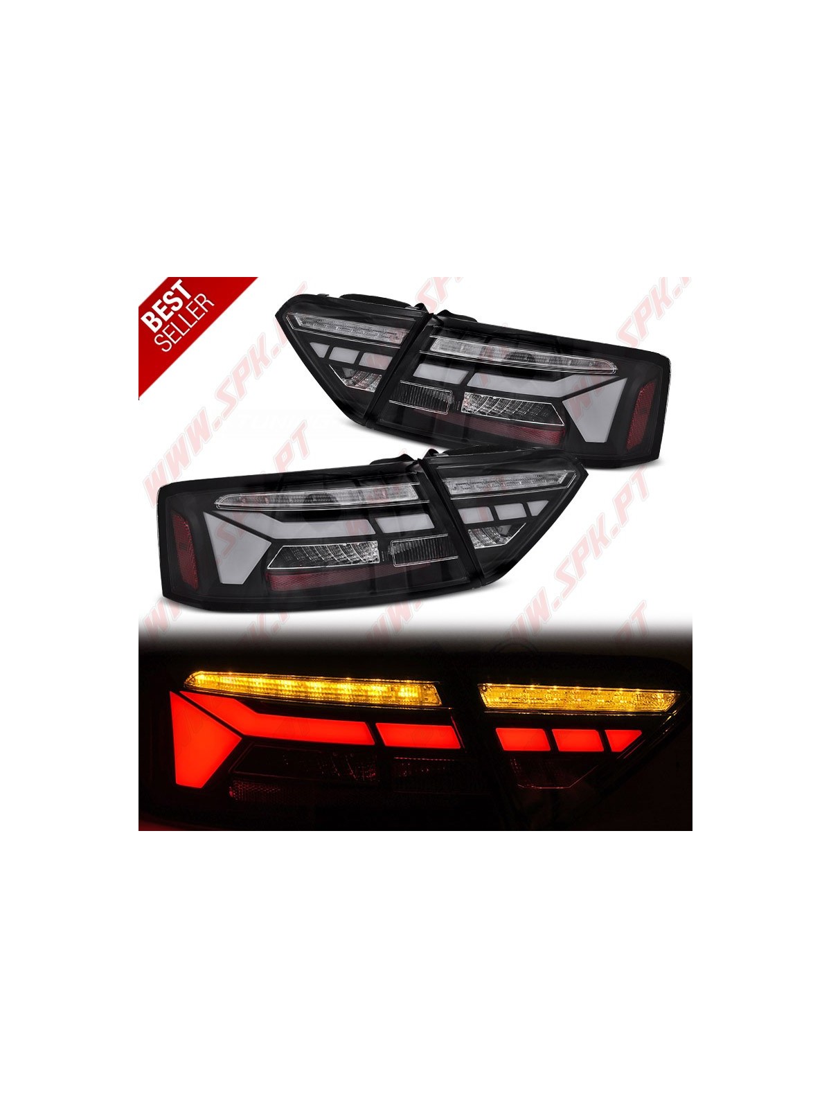 Farolins LED-BAR Black - Audi A5 8T Coupe / Sportback / Cabrio (2011-2016)