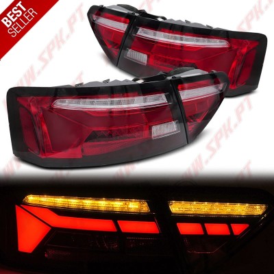 Farolins LED-BAR Red - Audi A5 8T Coupe / Sportback / Cabrio (2011-2016)