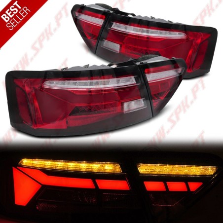 Farolins LED-BAR Red - Audi A5 8T Coupe / Sportback / Cabrio (2011-2016)