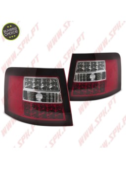 Farolins LED Red+Clear - Audi A6 C5 Avant (1997-2004)