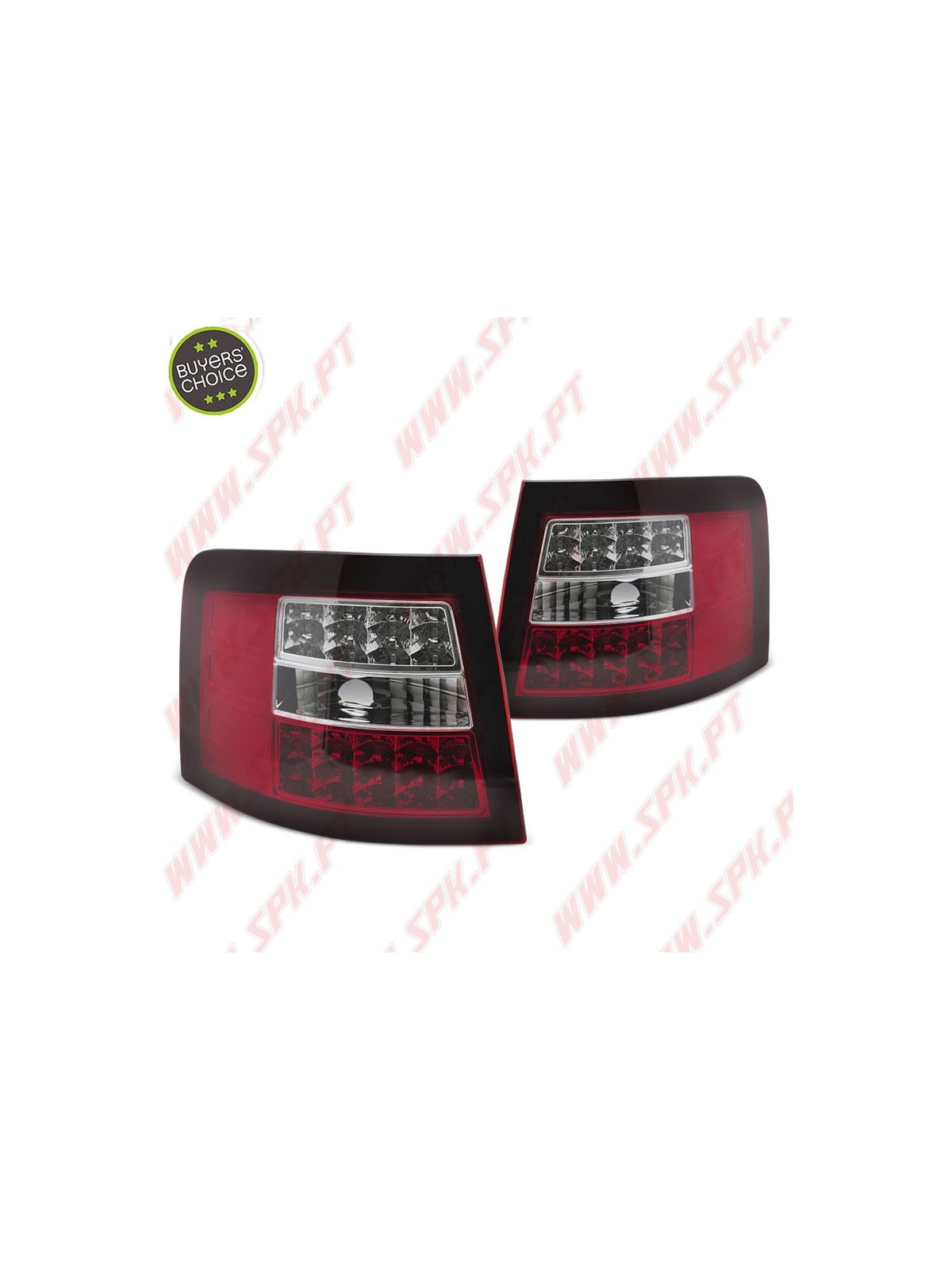 Farolins LED Smoke+Red - Audi A6 C5 Avant (1997-2004)