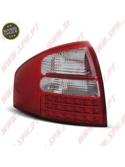 Farolins LED Red+Clear - Audi A6 C5 Sedan (1997-2004)