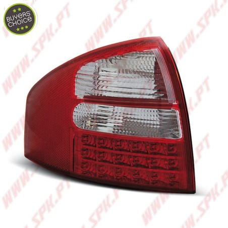 Farolins LED Red+Clear - Audi A6 C5 Sedan (1997-2004)