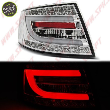 Farolins LED Chrome - Audi A6 C6 Sedan (2004-2008)