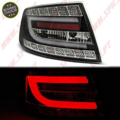 Farolins LED Black - Audi A6 C6 Sedan (2004-2008)