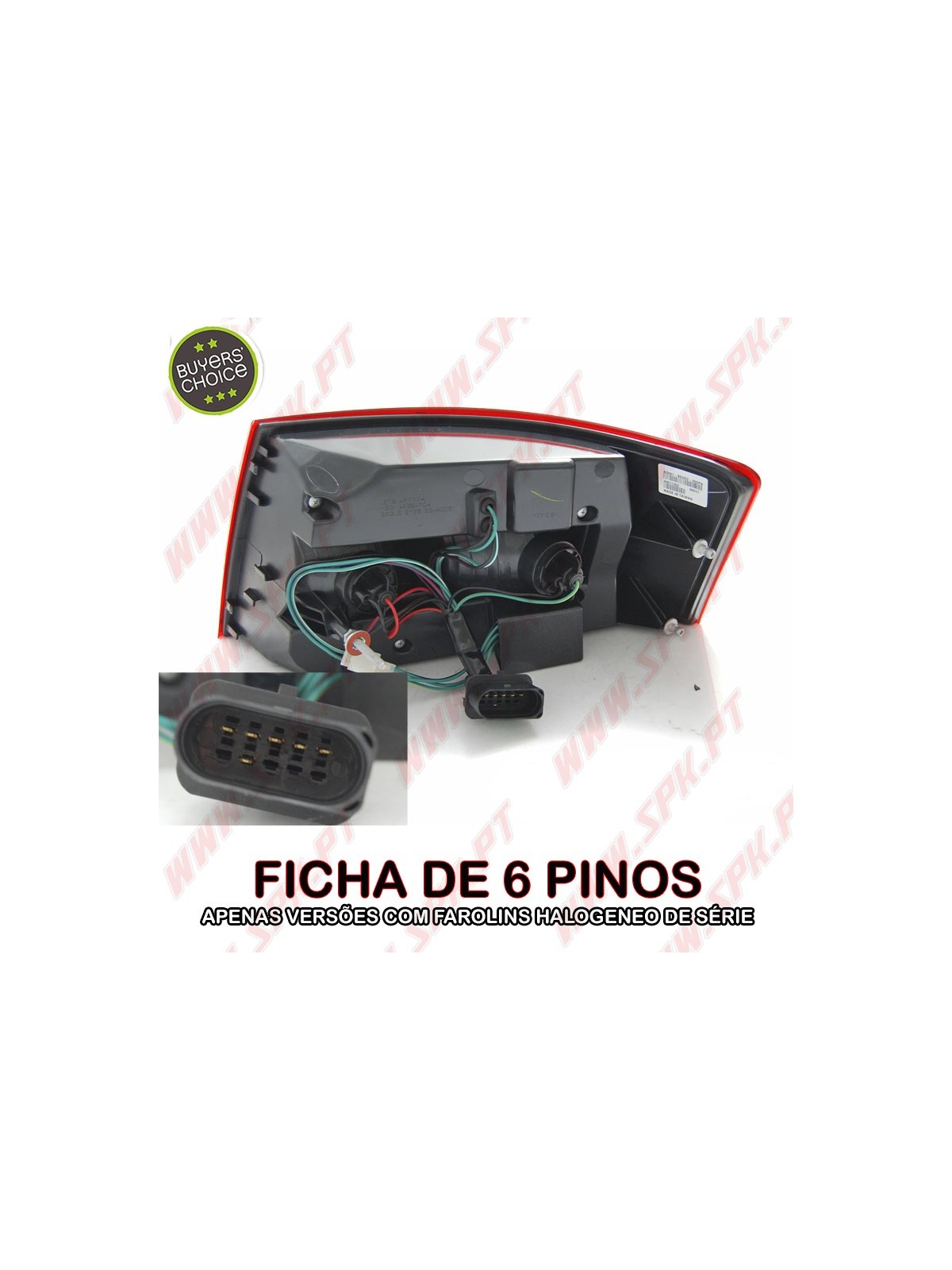 Farolins LED Chrome+Smoke - Audi A6 C6 Sedan (2004-2008)