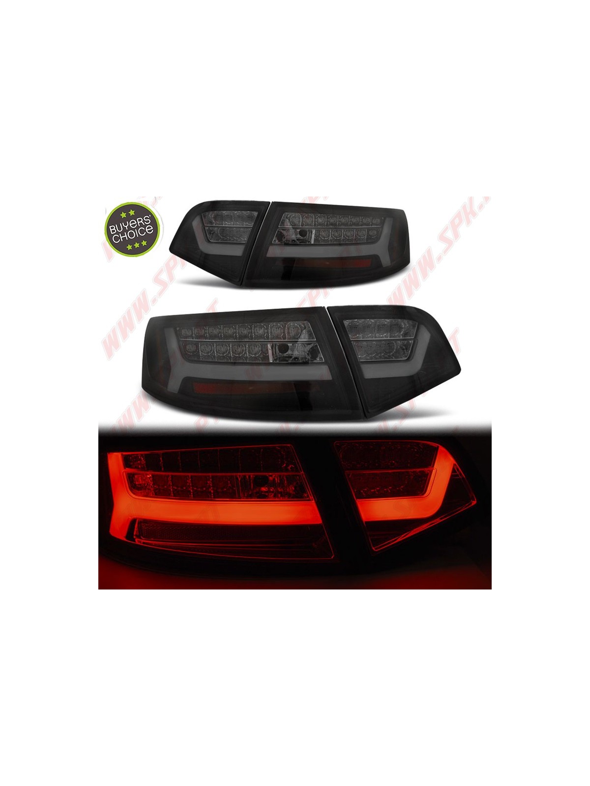 Farolins LED-BAR Smoke+Black - Audi A6 C6 Sedan (2008-2011) Farolins LED-BAR Smoke+Black - Audi A6 C6 Sedan (2008-2011)
