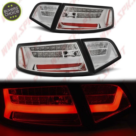 Farolins LED-BAR Chrome - Audi A6 C6 Sedan (2008-2011)