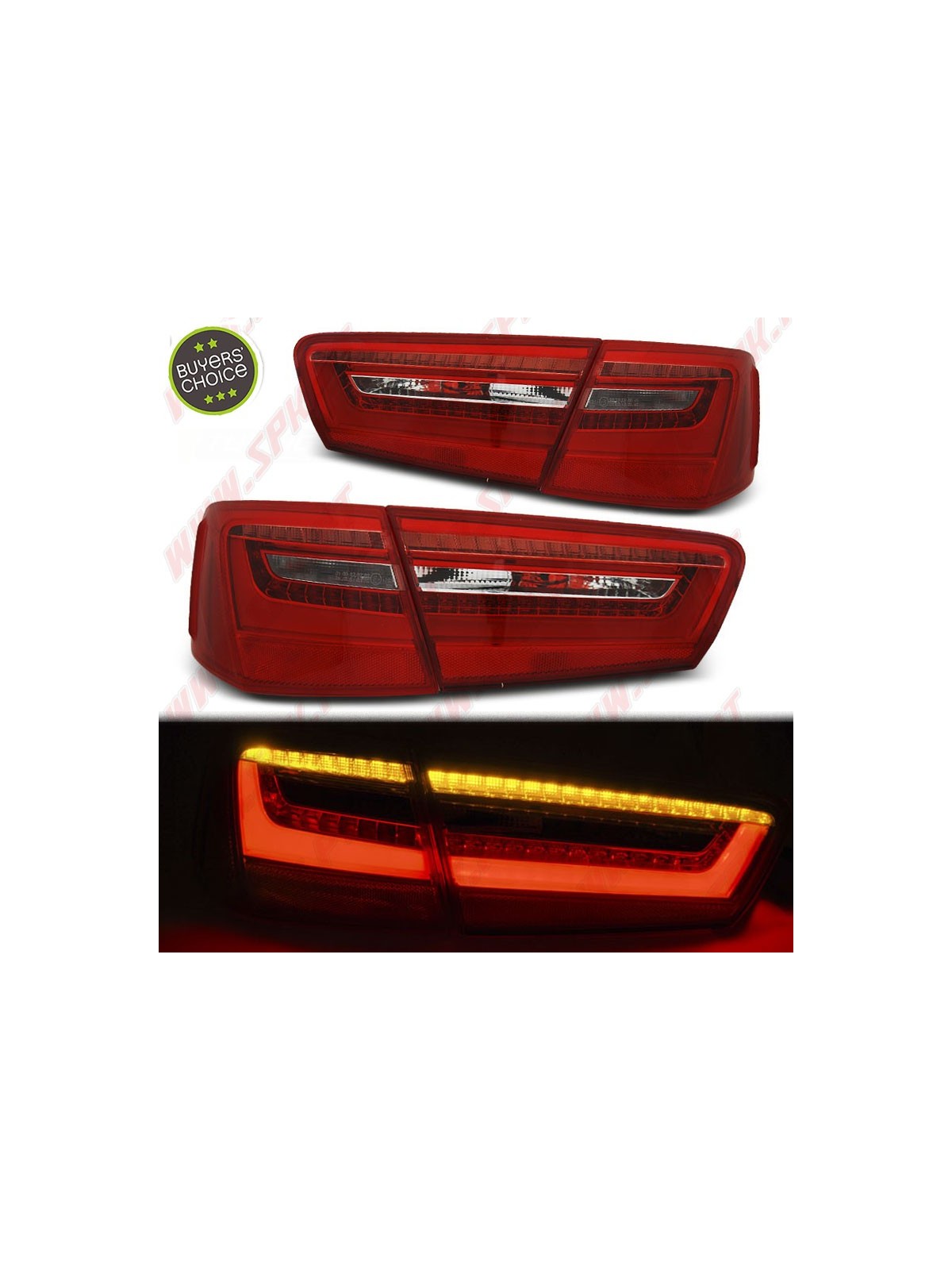 Farolins LED Red - Audi A6 C7 Sedan (2011-2014) Farolins LED Red - Audi A6 C7 Sedan (2011-2014)