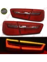 Farolins LED Red - Audi A6 C7 Sedan (2011-2014) Farolins LED Red - Audi A6 C7 Sedan (2011-2014)