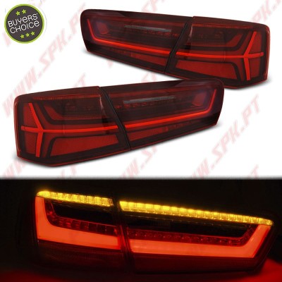 Farolins LED Dark Red - Audi A6 C7 Sedan (2011-2014)