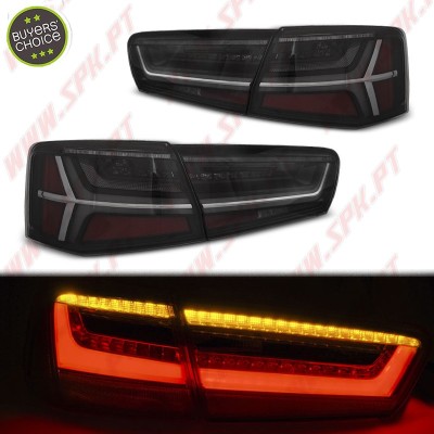 Farolins LED Smoke+Black - Audi A6 C7 Sedan (2011-2014)