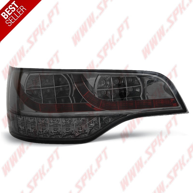 Farolins LED Smoke+Chrome - Audi Q7 (2006-2009) Farolins LED Smoke+Chrome - Audi Q7 (2006-2009)