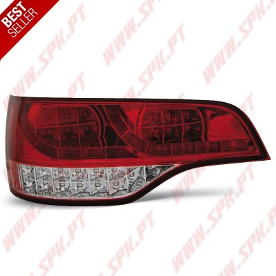 Farolins LED Red+Clear - Audi Q7 (2006-2009)