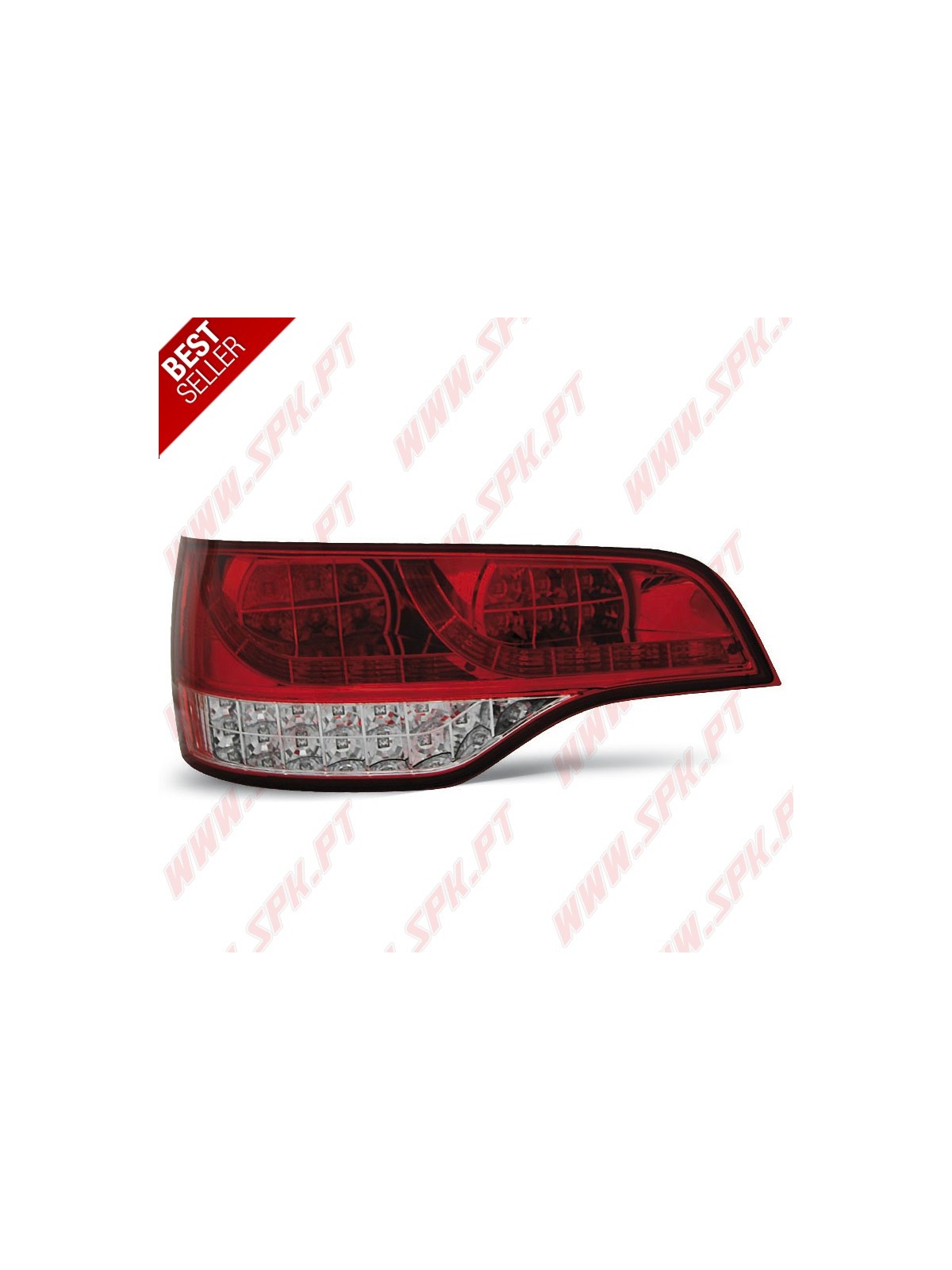 Farolins LED Red+Clear - Audi Q7 (2006-2009)