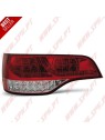 Farolins LED Red+Clear - Audi Q7 (2006-2009)