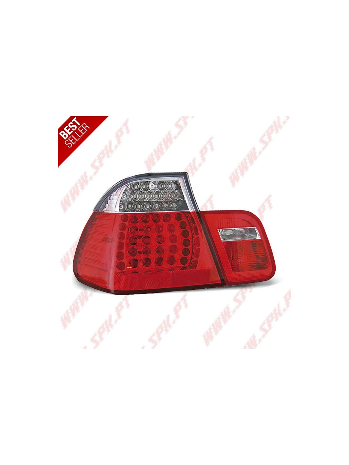 Farolins LED Red+Clear - BMW E46 Sedan (1998-2005) Farolins LED Red+Clear - BMW E46 Sedan (1998-2005)