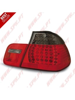 Farolins LED Red+Smoke - BMW E46 Sedan (1998-2005)