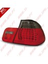 Farolins LED Red+Smoke - BMW E46 Sedan (1998-2005) Farolins LED Red+Smoke - BMW E46 Sedan (1998-2005)