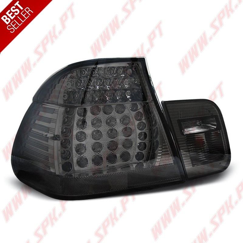 Farolins LED Smoke - BMW E46 Sedan (1998-2005) Farolins LED Smoke - BMW E46 Sedan (1998-2005)