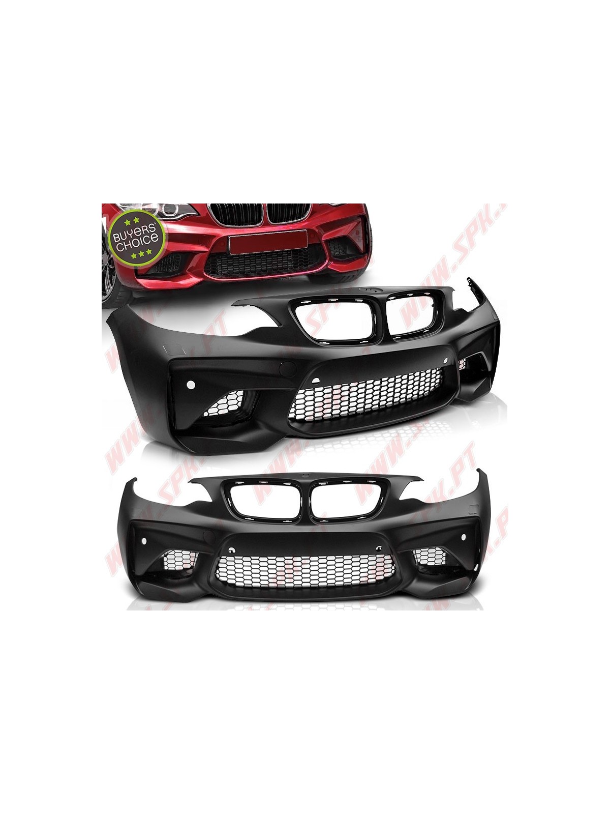 Para-Choques Frontal Look M2 - BMW F22 / F23 (2013-2017)