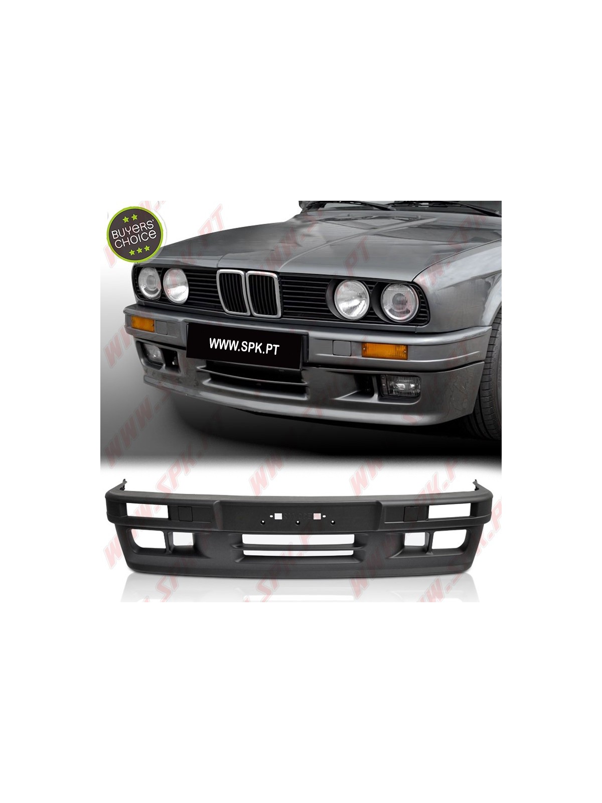 Para-Choques Frontal Look M-Tech 2 - BMW E30 (1982-1990)