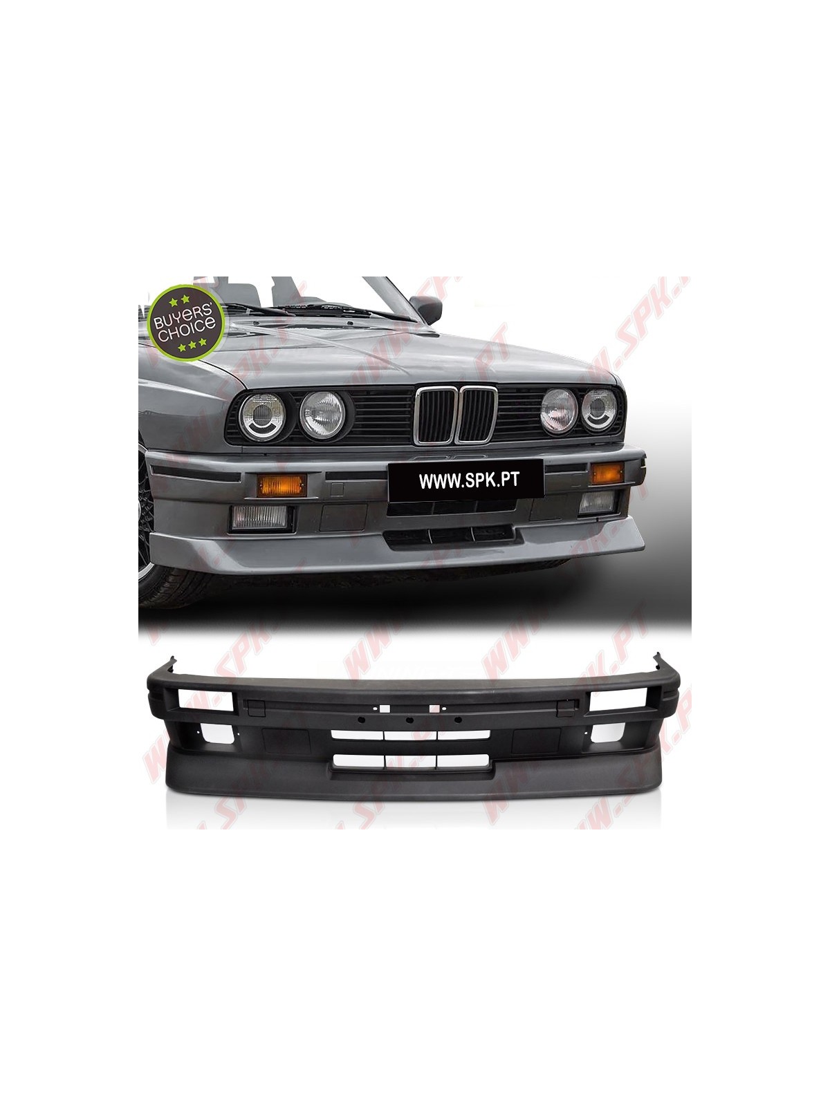 Para-Choques Frontal Look EVO - BMW E30 (1982-1990) Para-Choques Frontal Look EVO - BMW E30 (1982-1990)