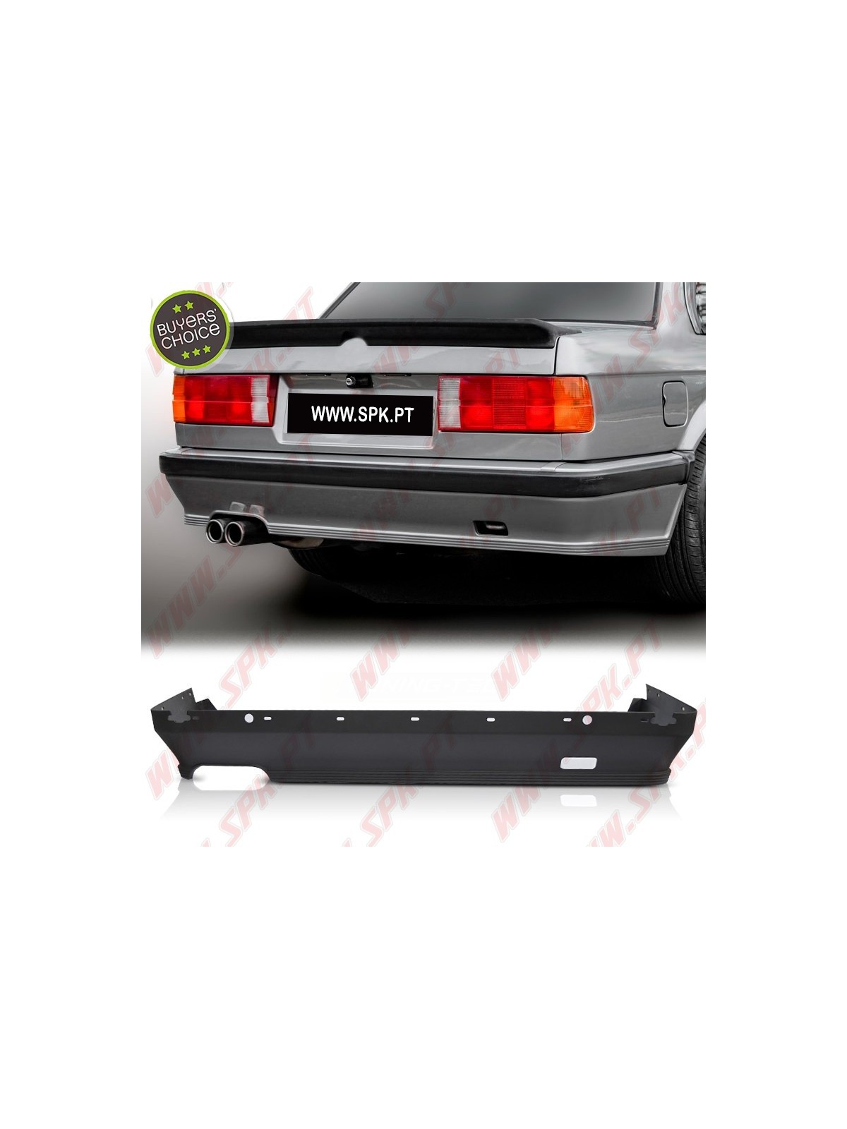 Para-Choques Traseiro Look M-Tech 1 - BMW E30 (1982-1990) Para-Choques Traseiro Look M-Tech 1 - BMW E30 (1982-1990)