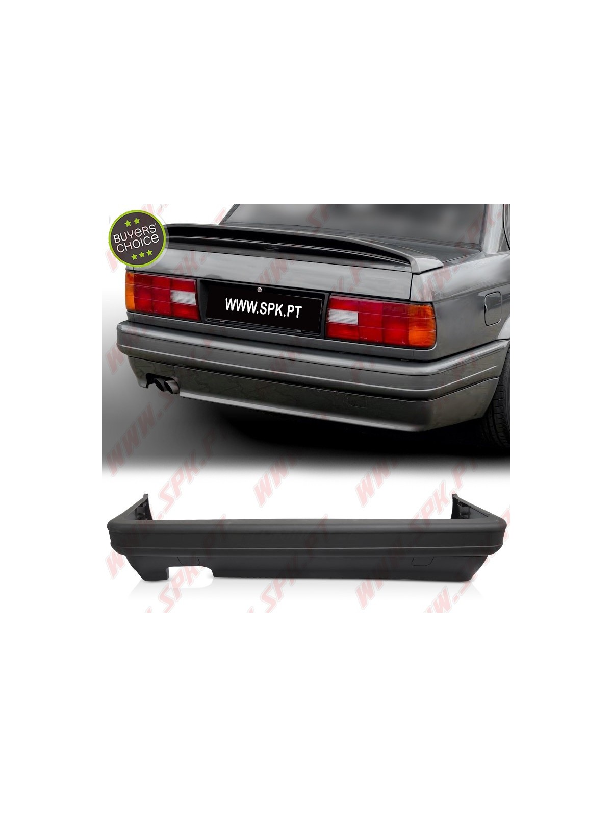 Para-Choques Traseiro Look M-Tech 2 - BMW E30 (1982-1990) Para-Choques Traseiro Look M-Tech 2 - BMW E30 (1982-1990)