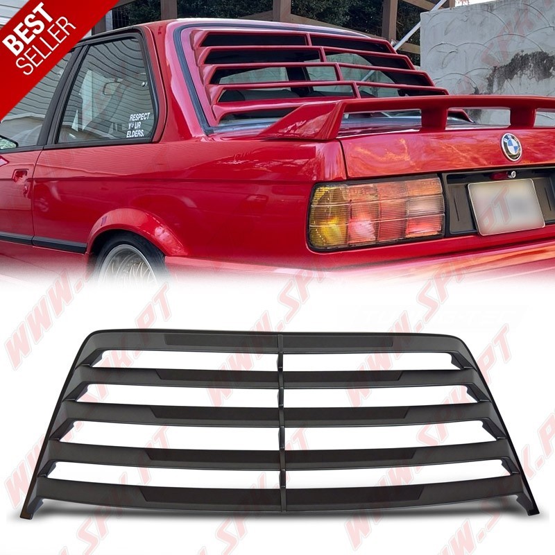 Louver / Spoiler de Vidro Traseiro - BMW E30 (1982-1990)