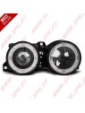Faróis Angel Eyes Look Cross Black - BMW E30 (1982-1994) Faróis Angel Eyes Look Cross Black - BMW E30 (1982-1994)